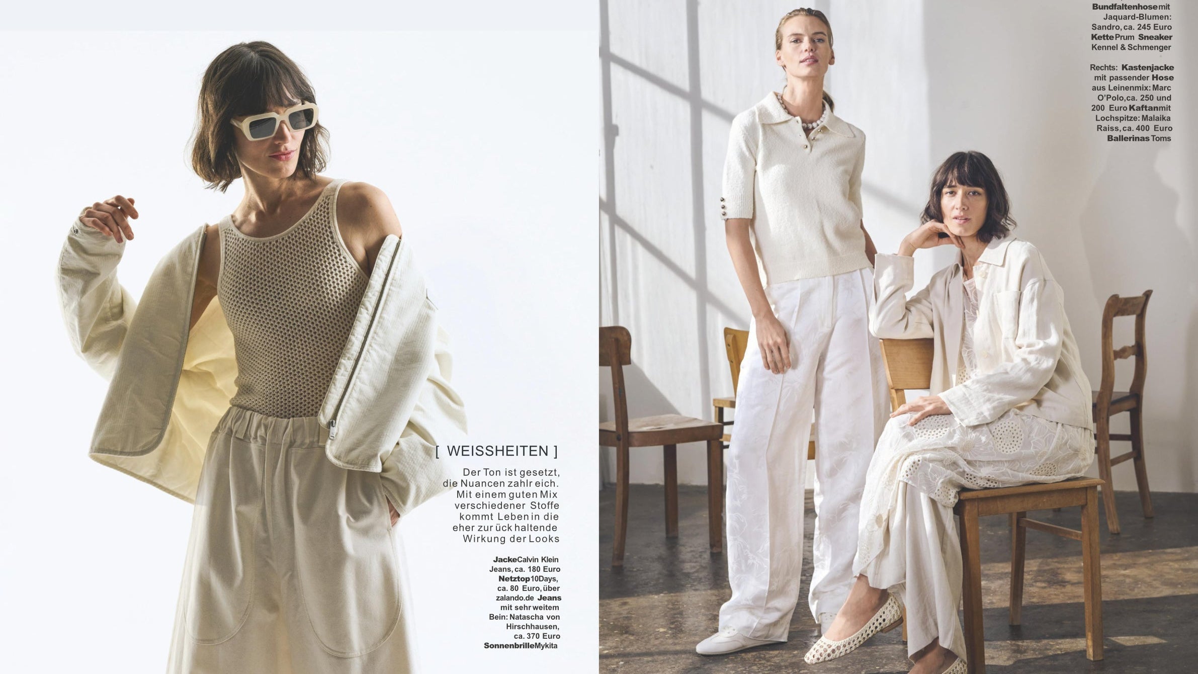 Brigitte Fashion Editorial