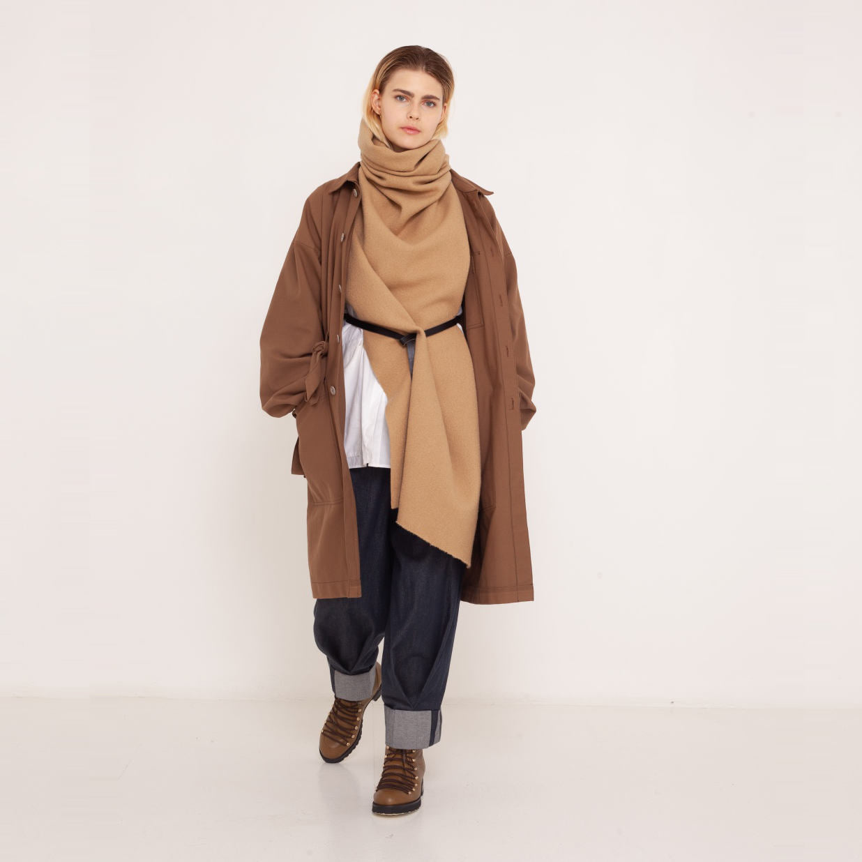 Parka mit Raffung