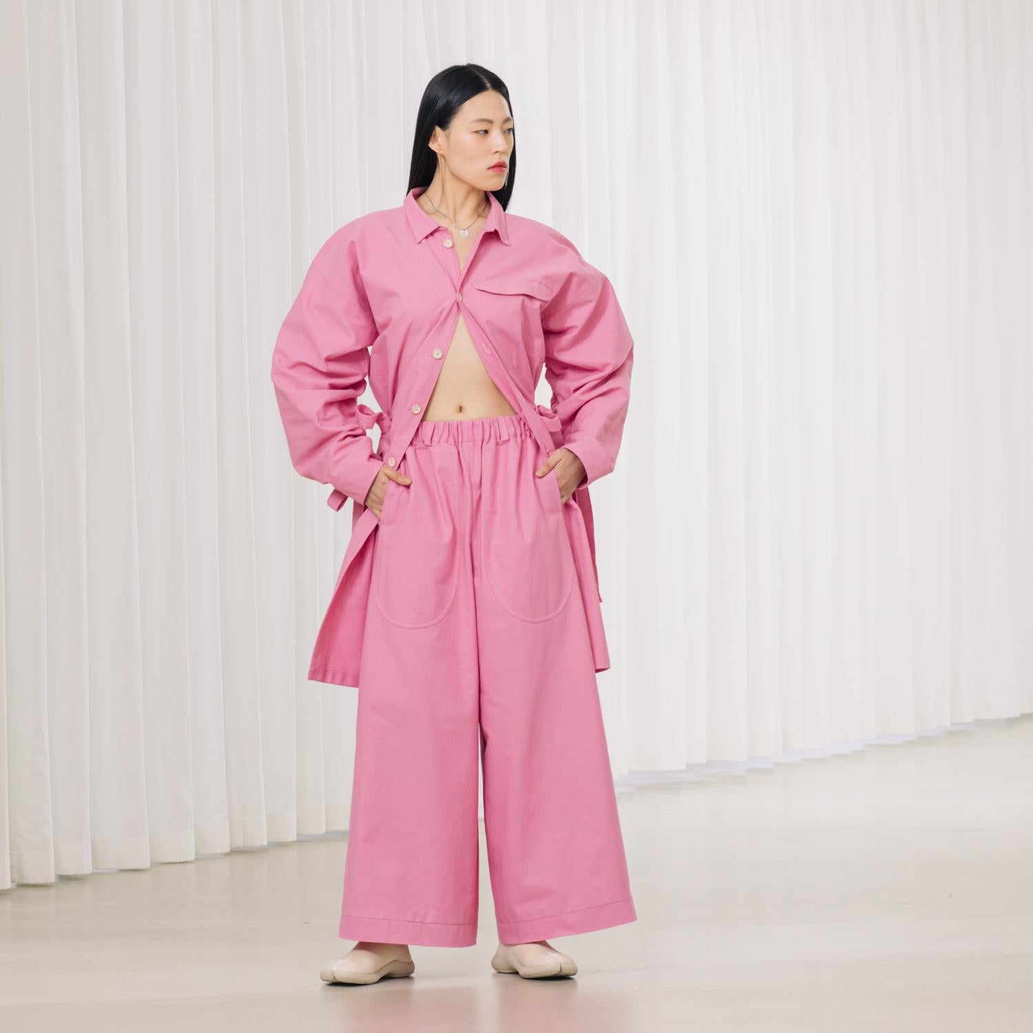 oversized pants with pockets