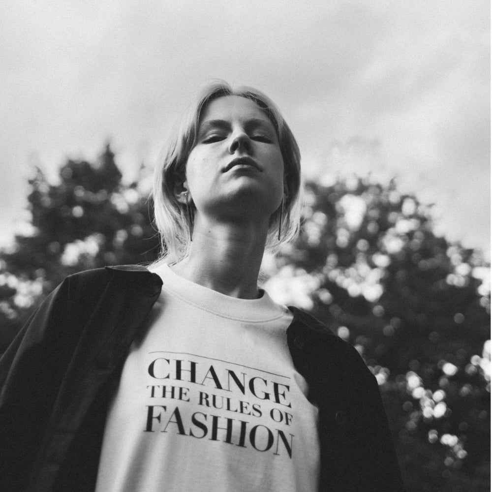 unisex T-shirt "change the rules of fashion"