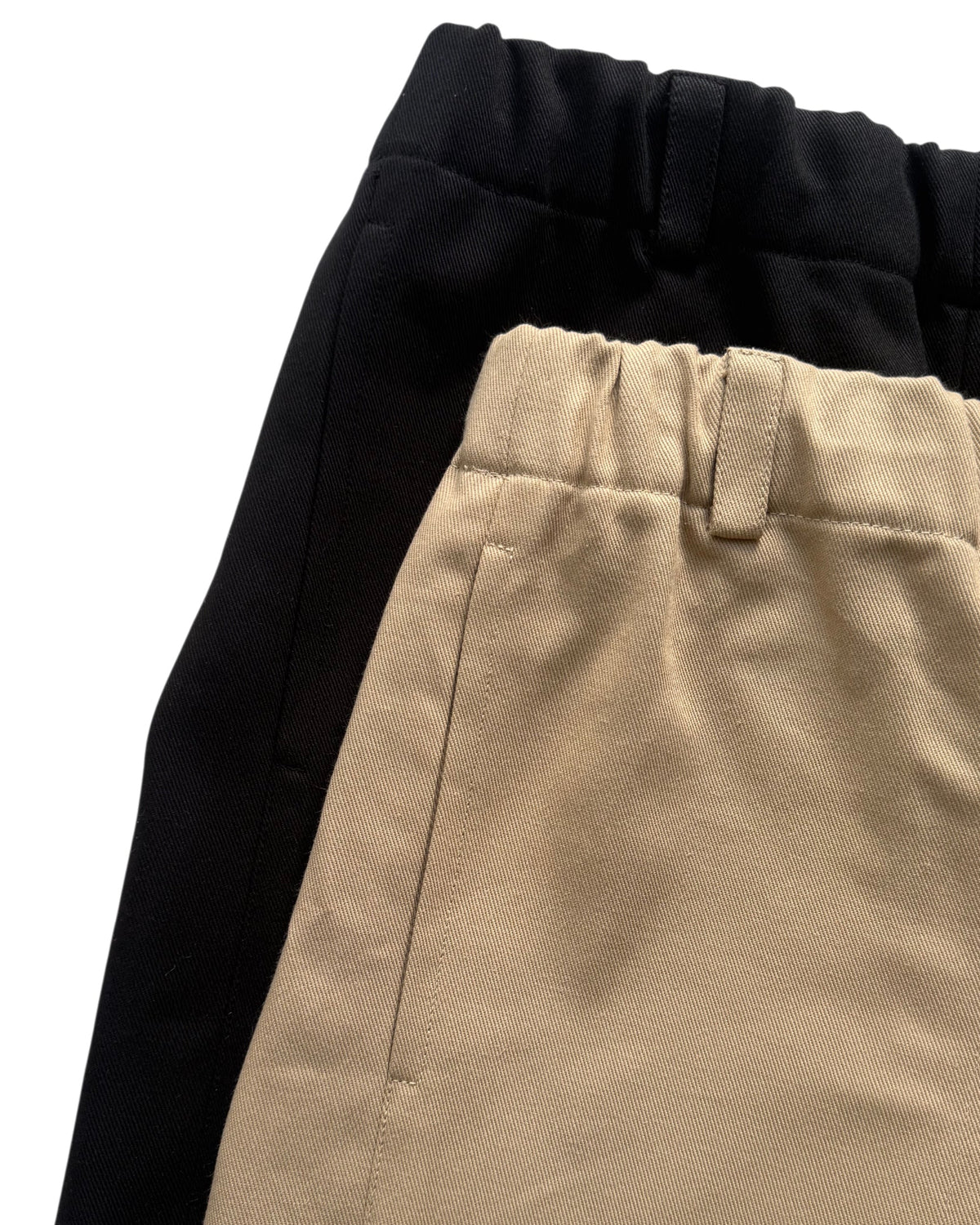 unisex pants made of heavy twill