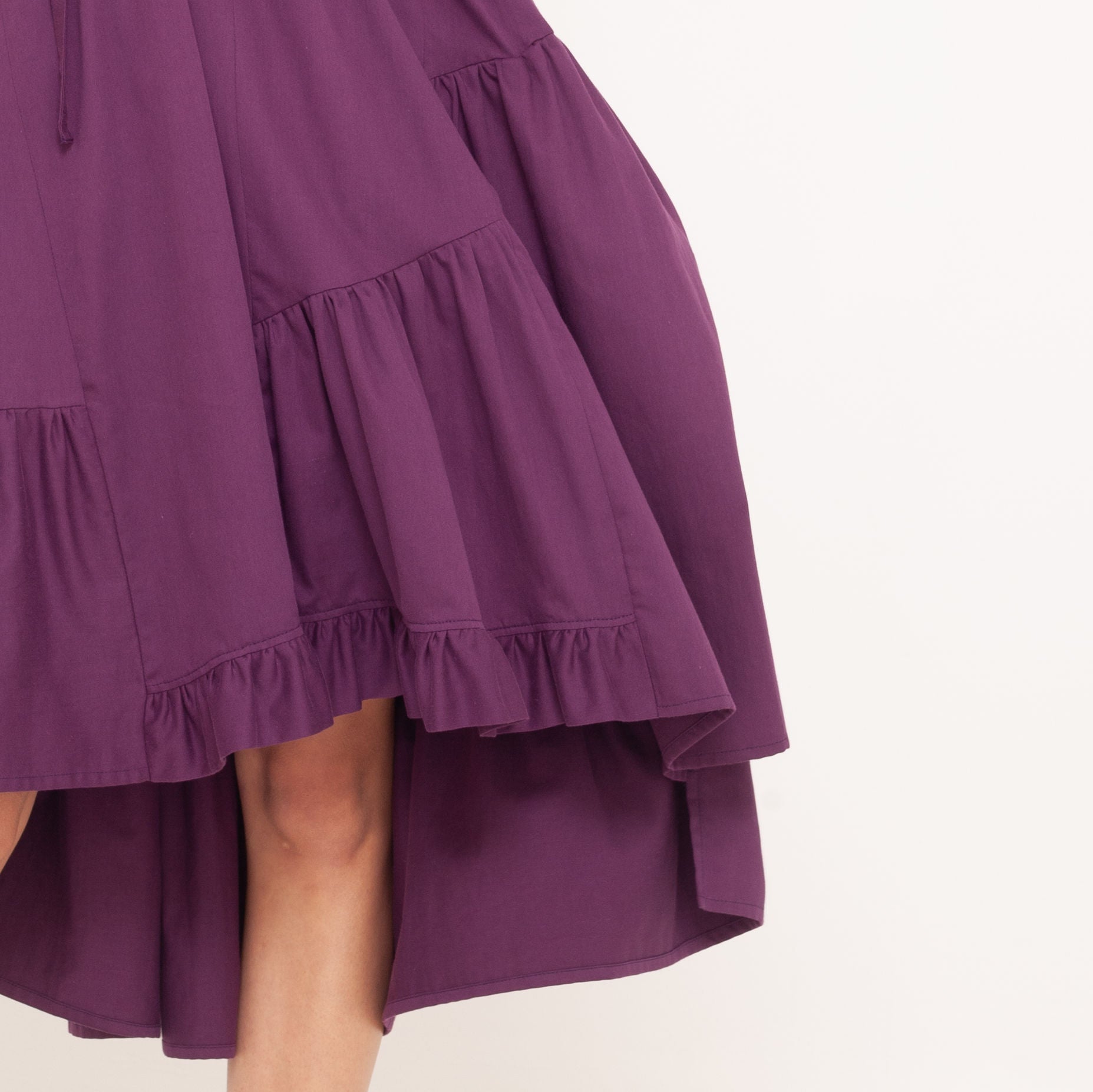 2nd love - unique asymmetric dress with flairs