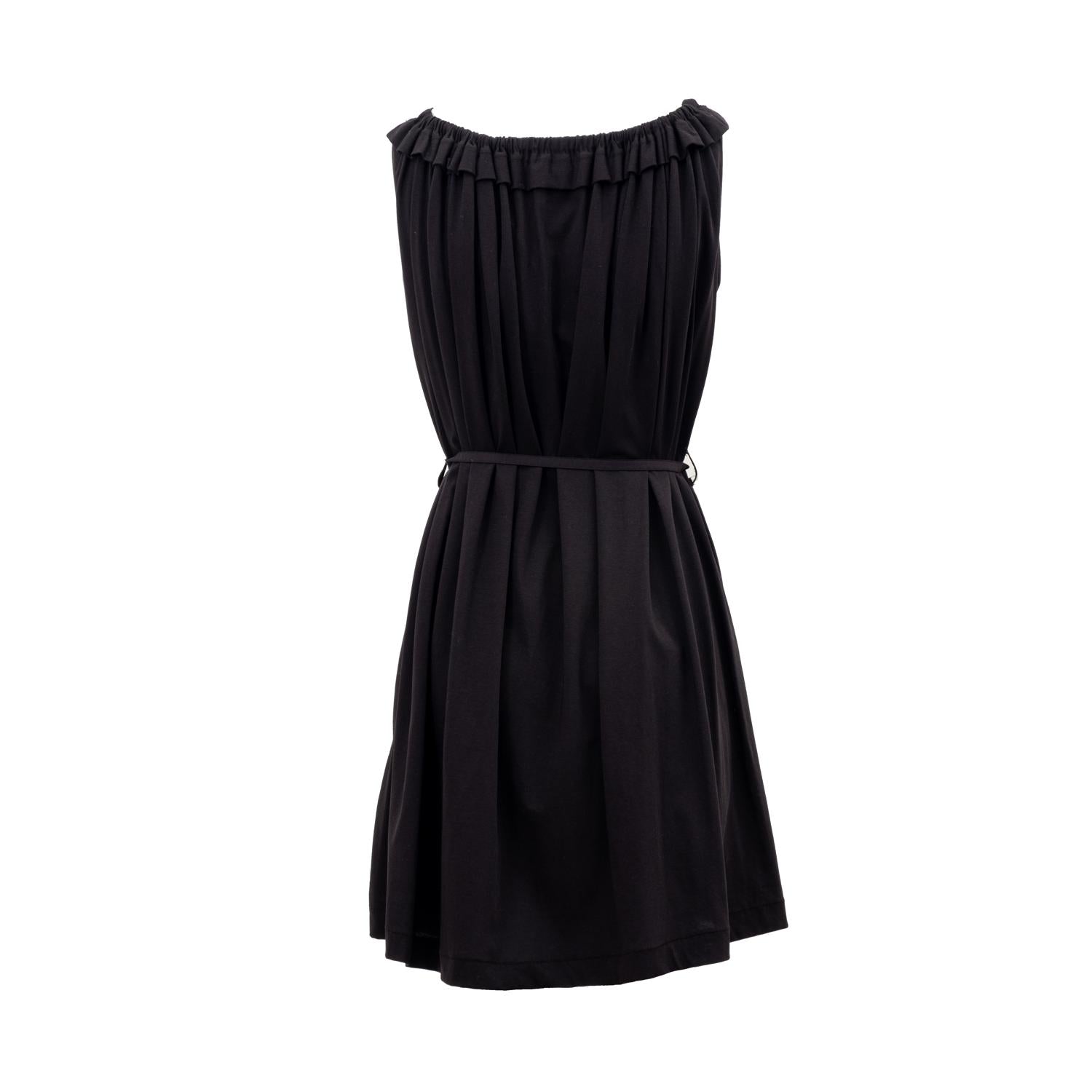 flowing summer dress with ruffles by Natascha von Hirschhausen fashion design made in Berlin