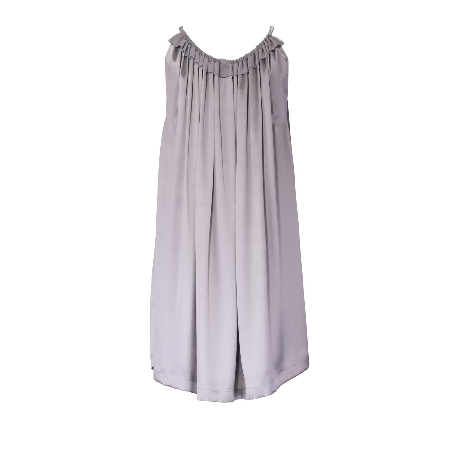 kurzes Kleid aus Peace-Seide