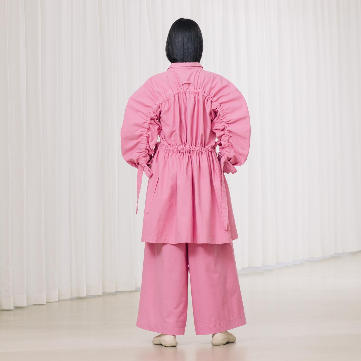 Parka mit Raffung