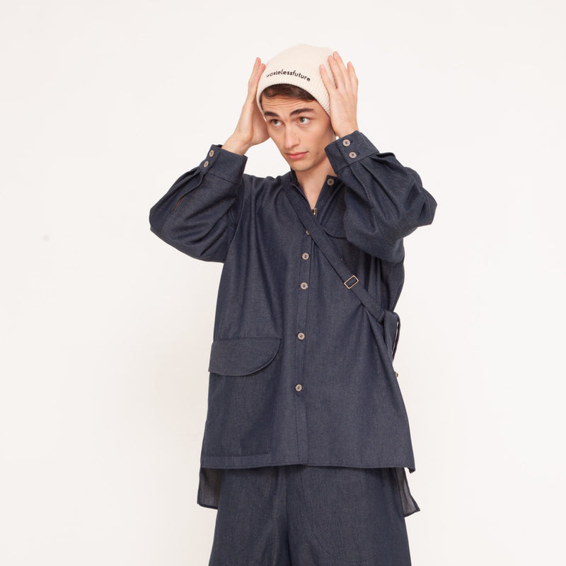 overshirt made of organic twill