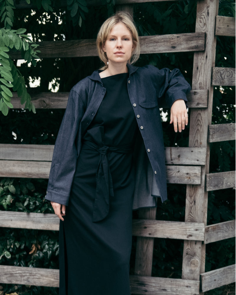 Overshirt aus Bio-Köper