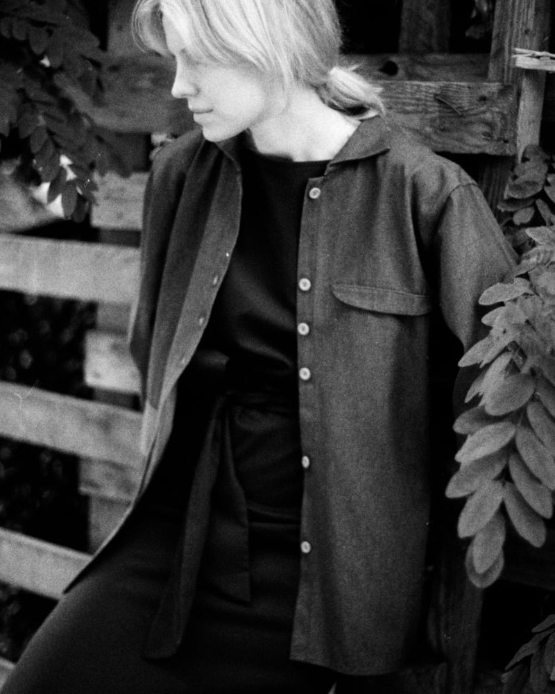 Overshirt aus Bio-Köper