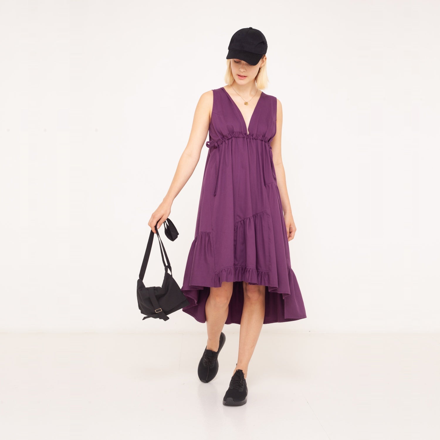 26 unique asymmetric dress with flairs 2023-01-03-WasteLessFashion by Natascha von Hirschhausen WasteLessFuture.jpg