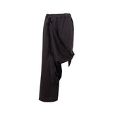 draped pants made of organic cotton by Natascha von Hirschhausen fashion design made in Berlin