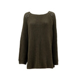 oversized  knit pullover made of pure cashmere by Natascha von Hirschhausen fashion design made in Berlin