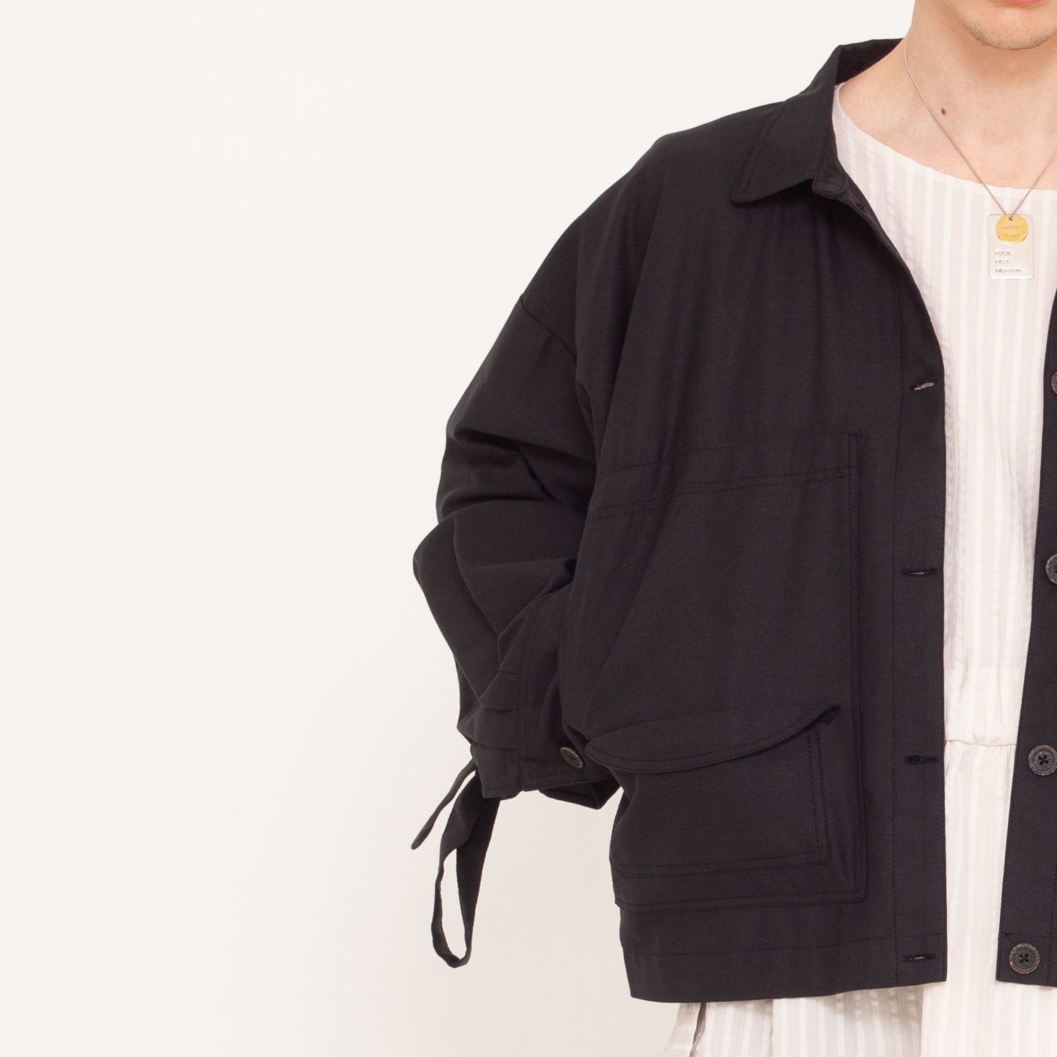 2nd love - Denimjacke mit Raffung