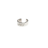 ear cuff mit Gravur