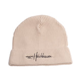 bestickter Beanie