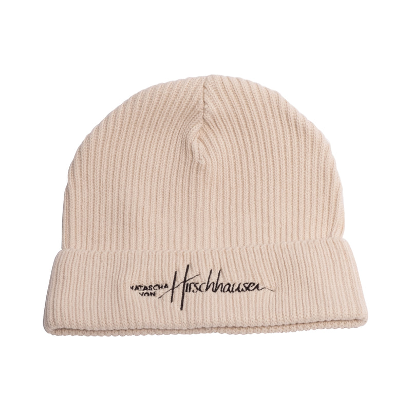 bestickter Beanie