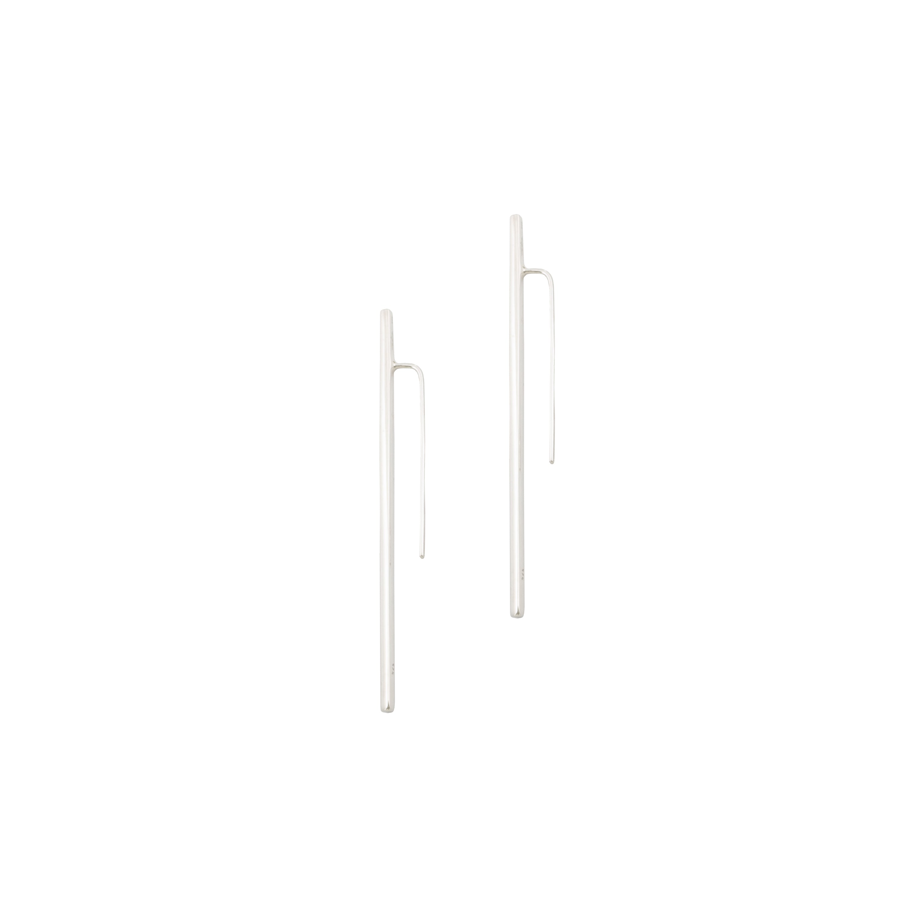 minimalist statement earrings