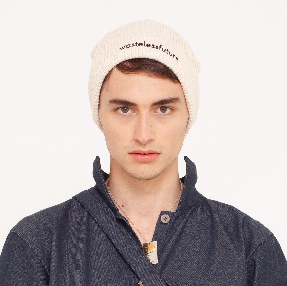 bestickter Beanie