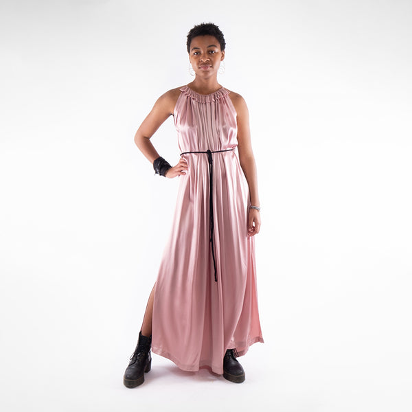 elegant silk dress
