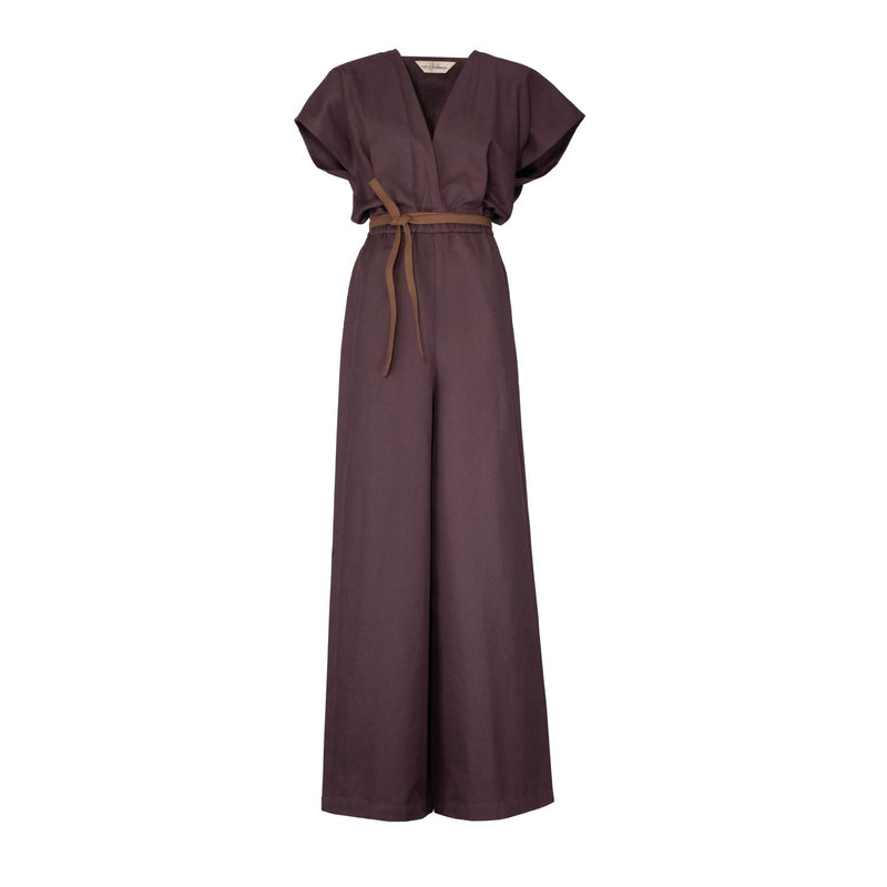 eleganter Jumpsuit aus Köper