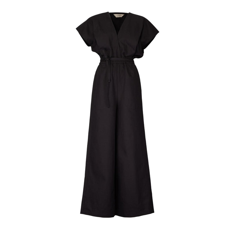 eleganter Jumpsuit aus Köper